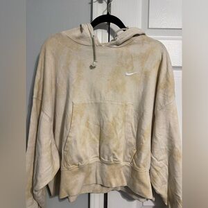 Nike Tan and Cream Women’s Hoodie
